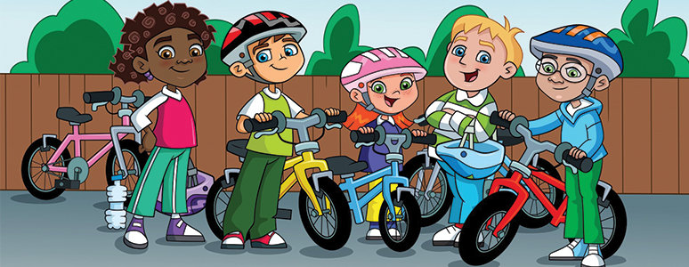 Balance Bikes cartoons