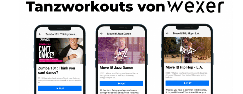 Derby active at home app screen view