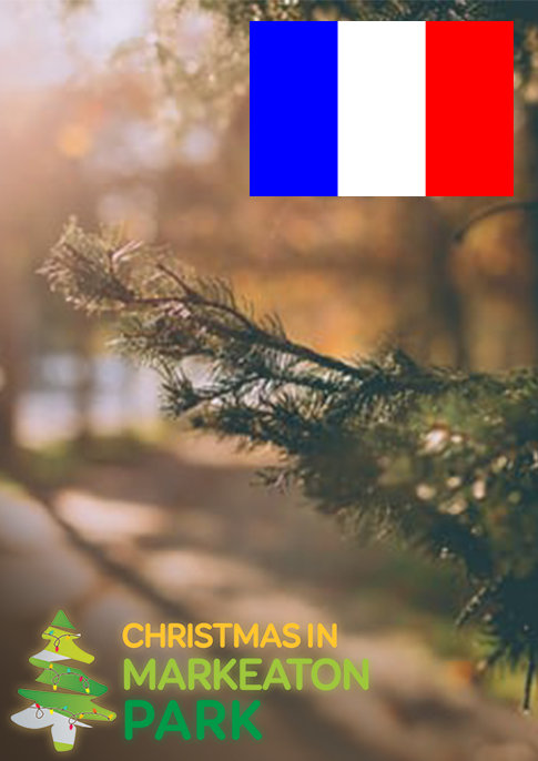 Walk in French with a Christmas Theme