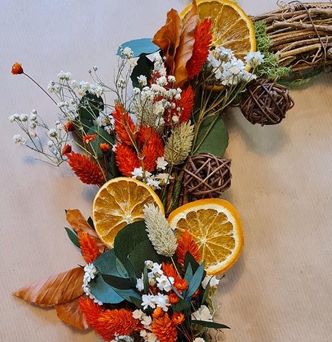 Wreath Making: Dried Flowers