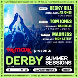 TK Maxx presents Derby Summer Sessions