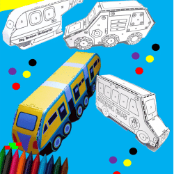 STEM Fun: Colour & Build Challenge