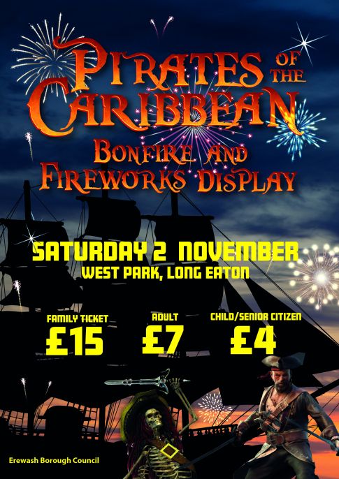 Bonfire and Fireworks Display