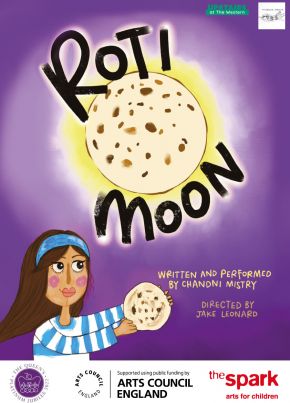 Image for Roti Moon - live family theatre at Normanton Library