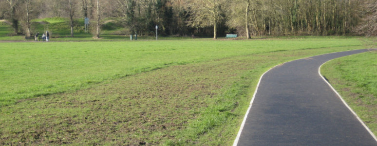 sinfin moor park pathway