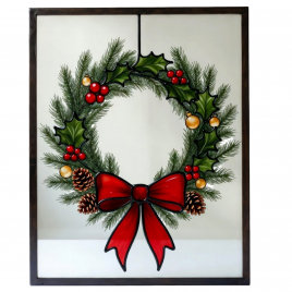 Glass Painting Workshop - Christmas Special Wreath
