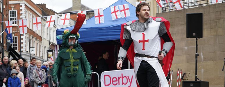 The Lost Boys as St George and the Dragon
