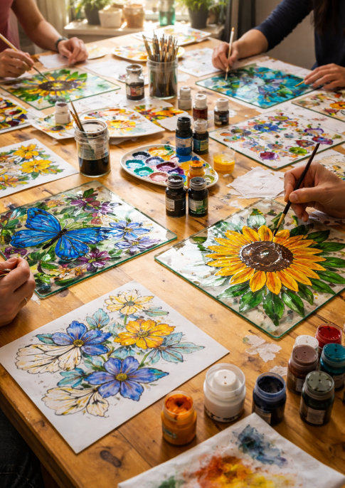 Glass Painting Workshop