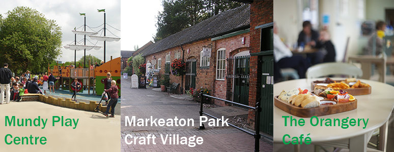 play centre and craft village in park