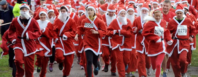 Jingle Joggers in Markeaton Park