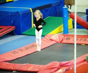 Image for link to Trampoline coaching - Bouncing safely