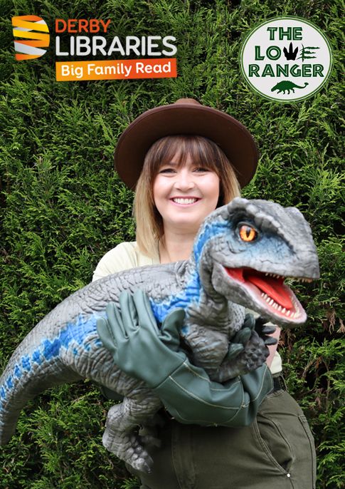 Big Family Read dinosaur workshop with The Lowe Ranger