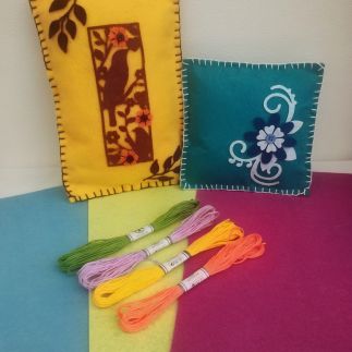 Felt Cushion and Applique