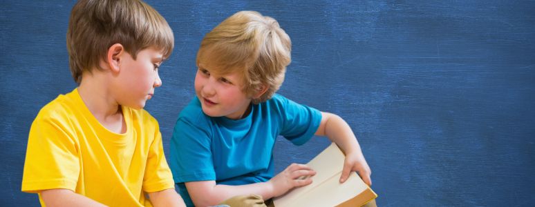 Children reading