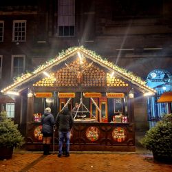 Festive Derby food on the Market Place