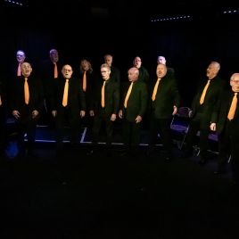 Live singing from Derby A Cappella