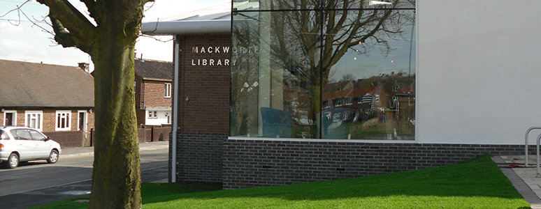 Exterior of Mackworth library