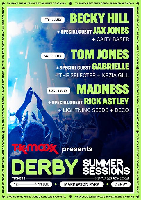 TK Maxx presents Derby Summer Sessions