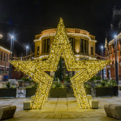 Festive Derby Light Trail
