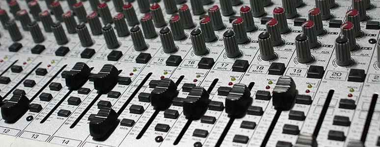 Sound desk image