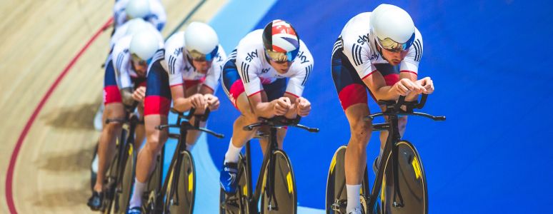 GB team at Derby Arena