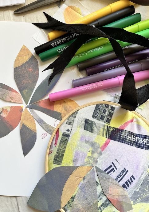 Decorative Printed fabric Hanging