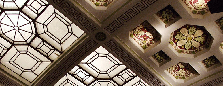 Guildhall Theatre ceiling