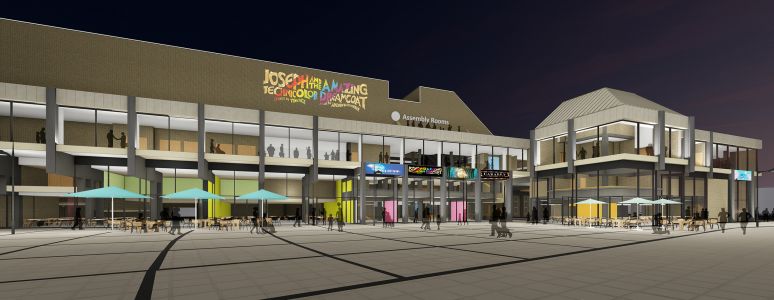 new Assembly Rooms at night