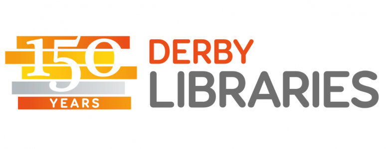 150th Derby Libraries logo