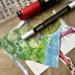 Cut Paper Collages