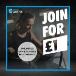 £1 Derby Active Fitness Membership this new year