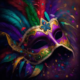 Decorate a Carnival Mask