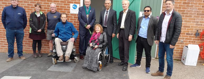 Opening event at Markeaton Park for the Changing Places Toliet