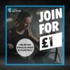 Image for £1 Derby Active Fitness Membership this new year