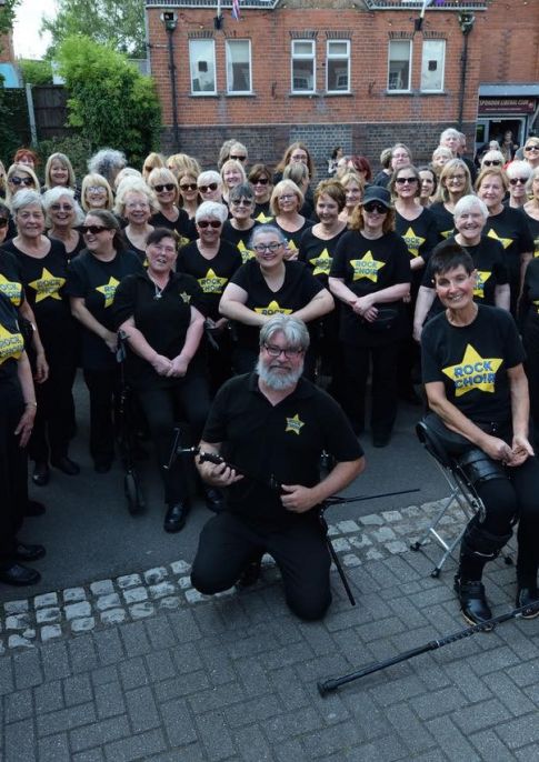 Rock Choir performance