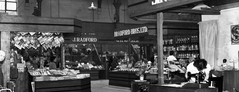Derby Market Hall in the 1950s