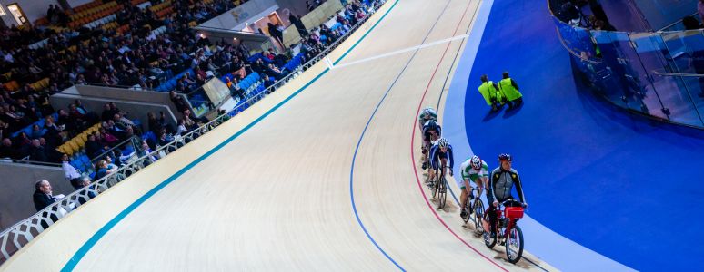 Track cycling at the Arena