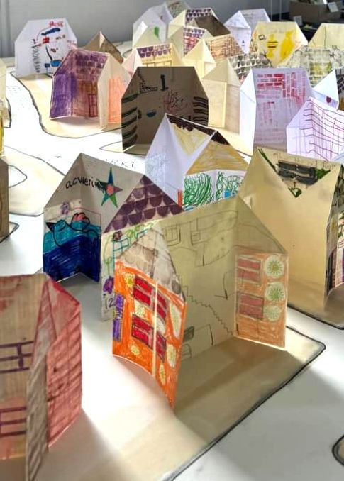 Paper market stall workshop