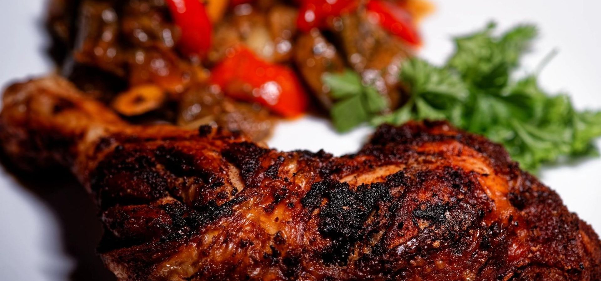 Chicken and vegetables at Bethel Kitchen