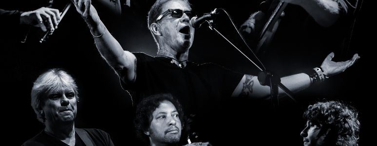 The members of Oysterband performing together