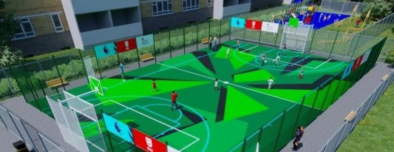 Image shows artist impression of a sample PlayZone design