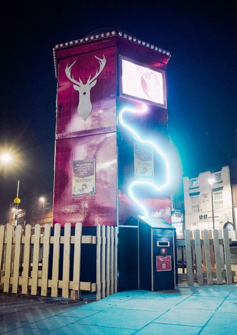 UK's largest Santa postbox