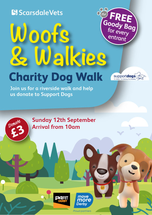 Woofs and Walkies Charity Dog Walk