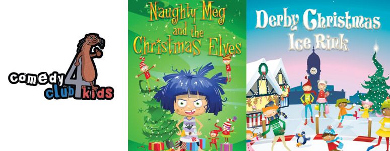 Comedy Club 4 Kids! | Naughty Meg and the Christmas Elves | Derby Christmas Ice Rink