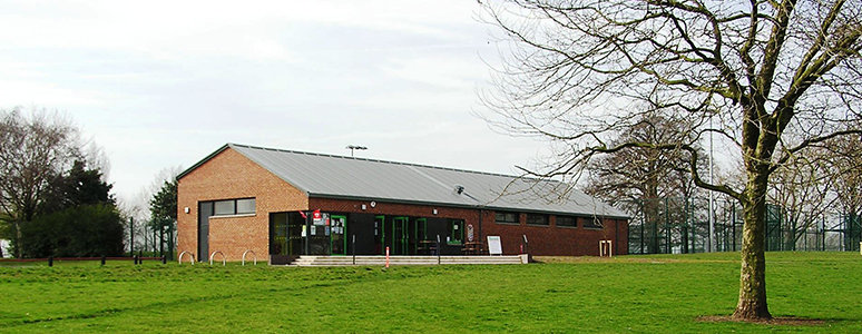 photograph of exterior of Osmaston Park Community Centre