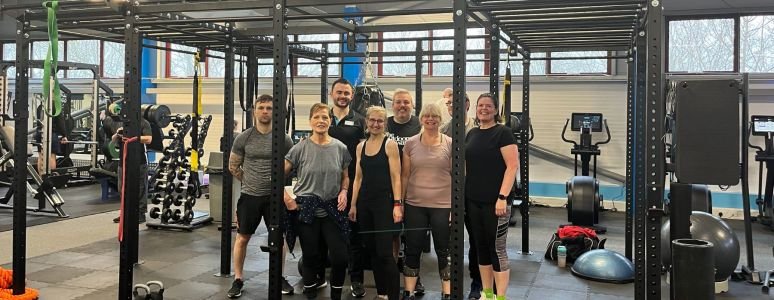 Springwood rig with customers enjoying their workout