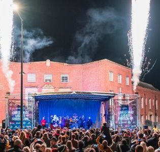Thousands turn out for the start of Christmas in Derby!