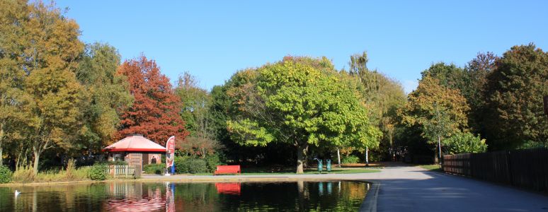 Alvaston Park lake