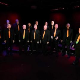 Live singing from Derby A Cappella