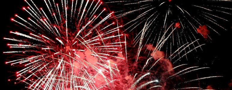 Bonfire and Fireworks